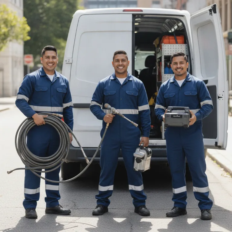 Desentupimentos equipe em Setor Complementar de Industria e Abastecimento
